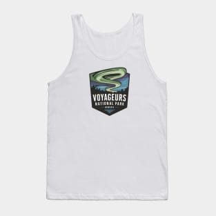 Voyageurs National Park Minnesota Northern Lights Tank Top